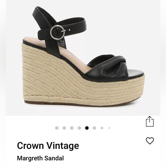 Crown Vintage wedge sandal - Picture 6 of 7